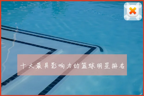 十大最具影响力的篮球明星排名