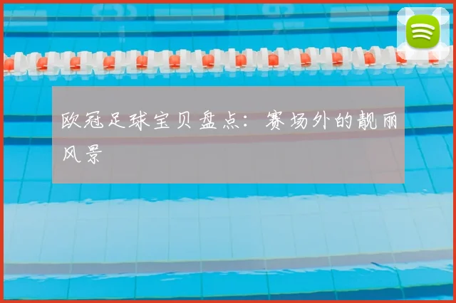 欧冠足球宝贝盘点:赛场外的靓丽风景